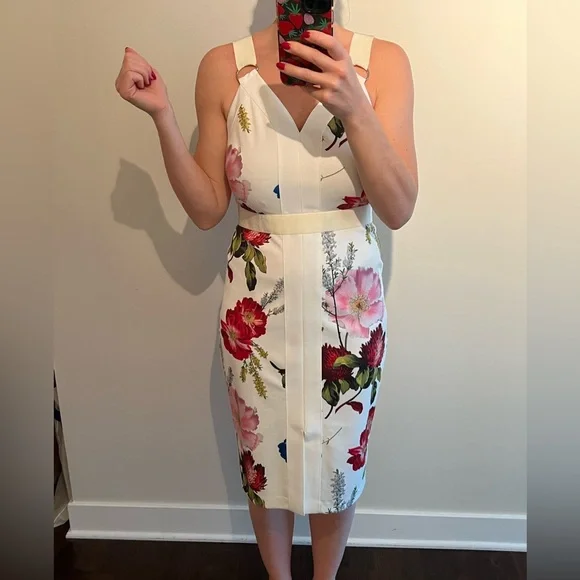 Ted Baker Dress Size 3 - Picture 1 of 3